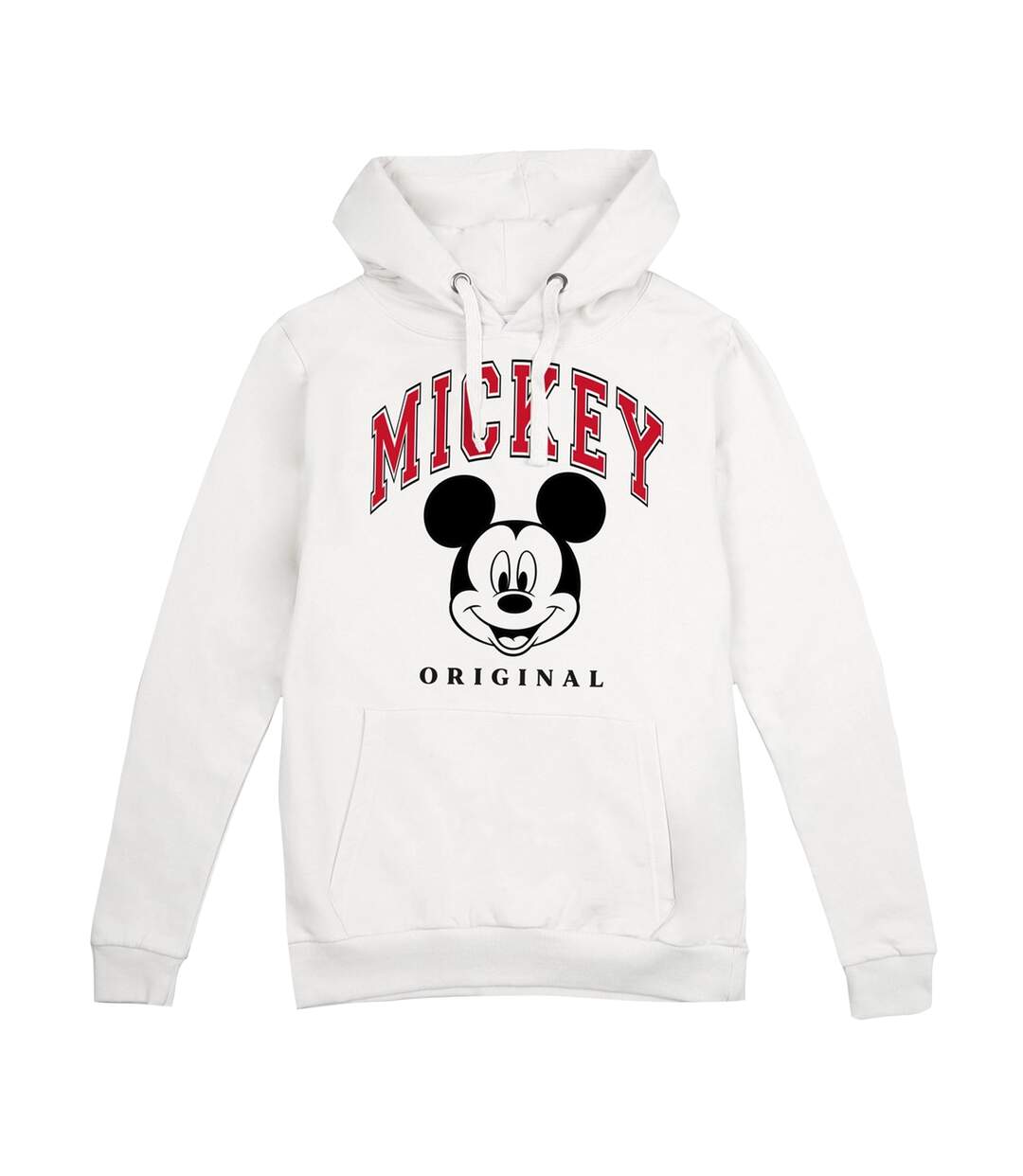 Disney - Sweat à capuche COLLEGIATE - Femme (Blanc) - UTTV1856-1