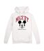 Disney - Sweat à capuche COLLEGIATE - Femme (Blanc) - UTTV1856-1