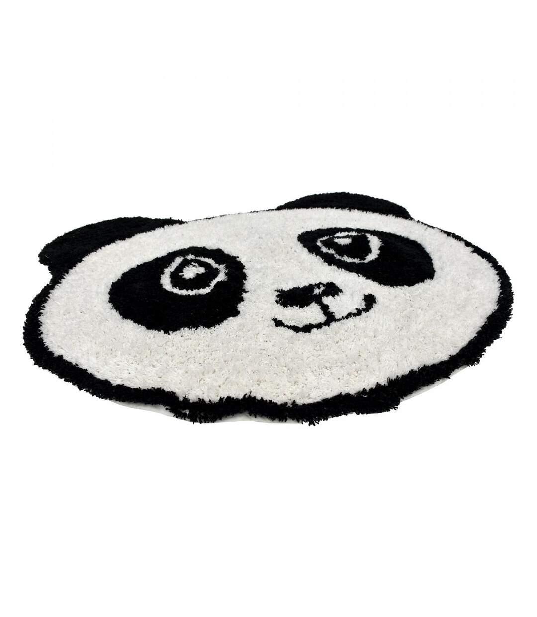 Tapis enfant Lavable 30° en coton motif animaux PANDA-4