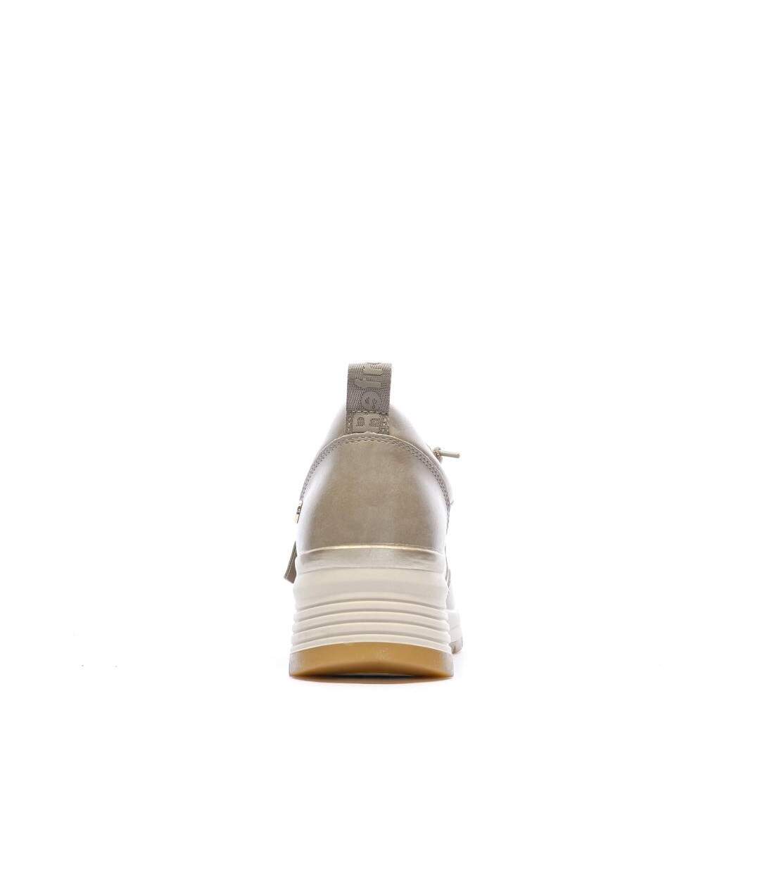 Baskets beige femme refresh 172938-3