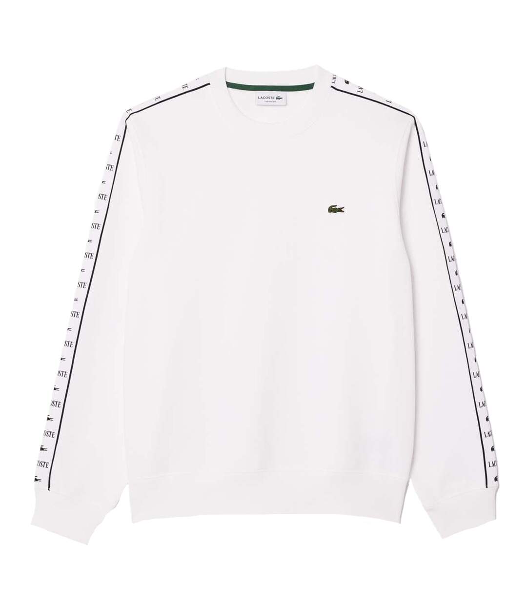 Sweat Homme Blanc Lacoste-1