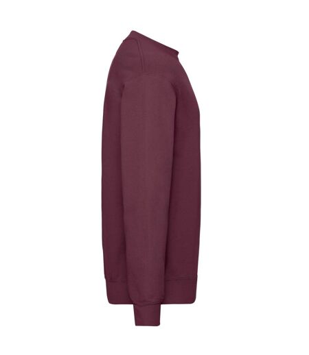 Sweat Classic Homme Bordeaux Fruit Of The Loom