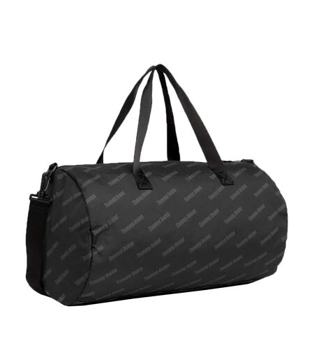 Sac de sport noir homme tommy hilfiger logo print duf
