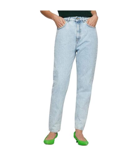 Womens/ladies Modern Mom 3.0 Jeans Blue Boss