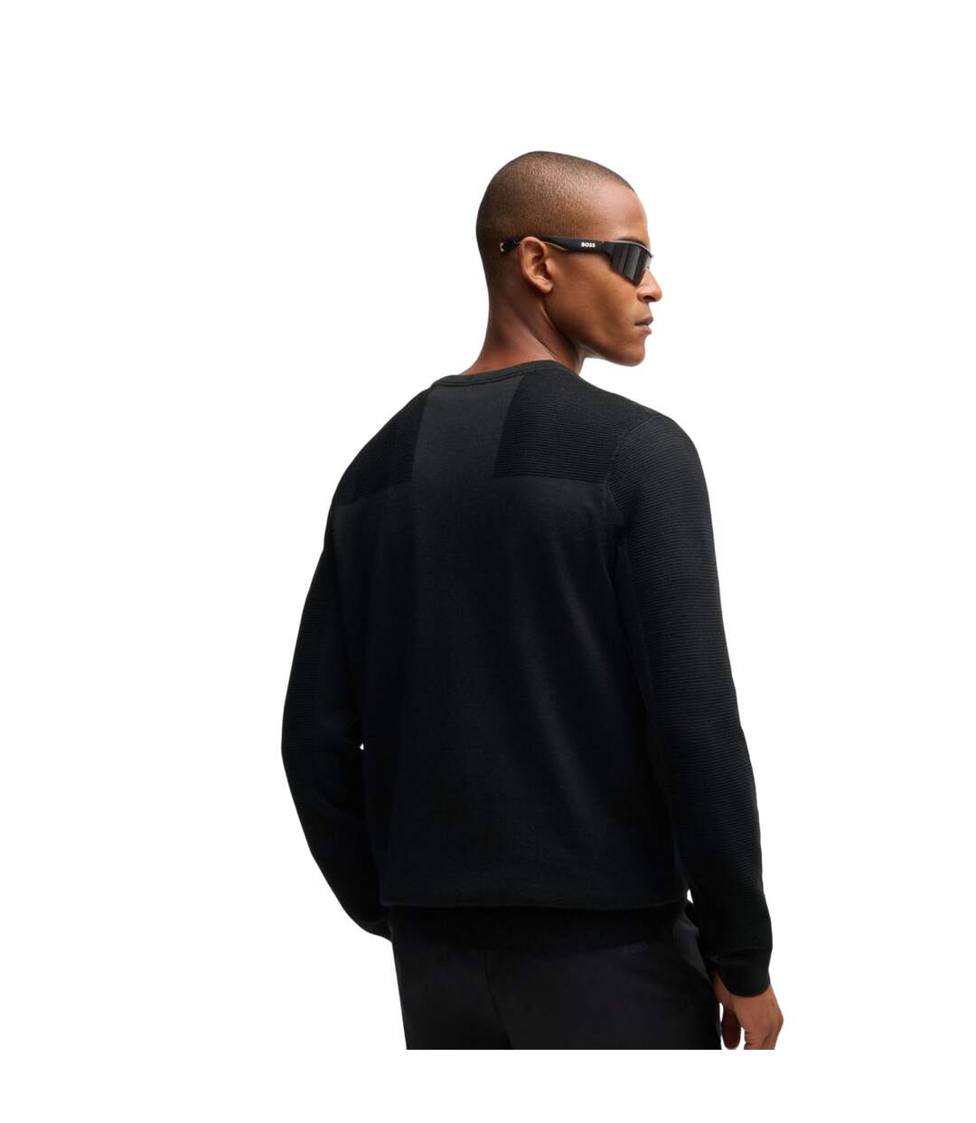 Sweat Momentum-x Homme Noir Boss-3
