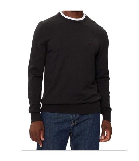 Sweat Motif/style Logo Brodé Homme Noir Tommy Hilfiger