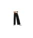 Womens/ladies T7 Open Hem Low Rise Joggers Black White Puma-1