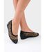 Ballerines compensées grande largeur cuir-3