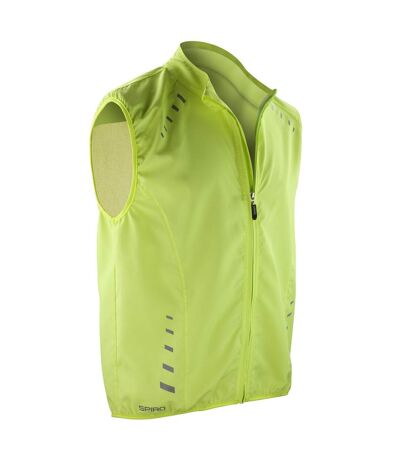 Spiro Mens Bikewear Crosslite Vest (Neon Lime Green) - UTPC7136