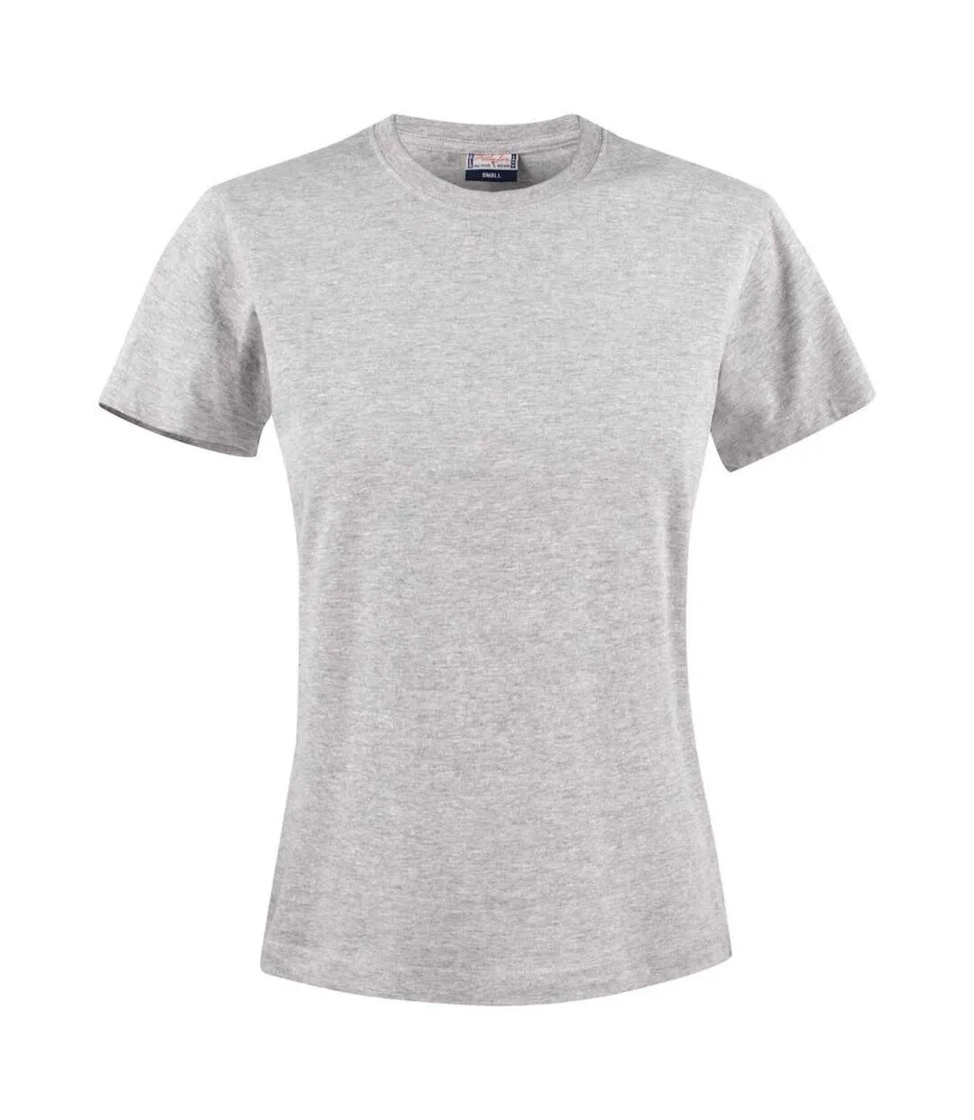 T-shirt Heavier Pro Femme Gris Chiné Printer-1