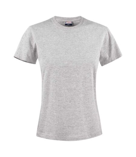 T-shirt Heavier Pro Femme Gris Chiné Printer