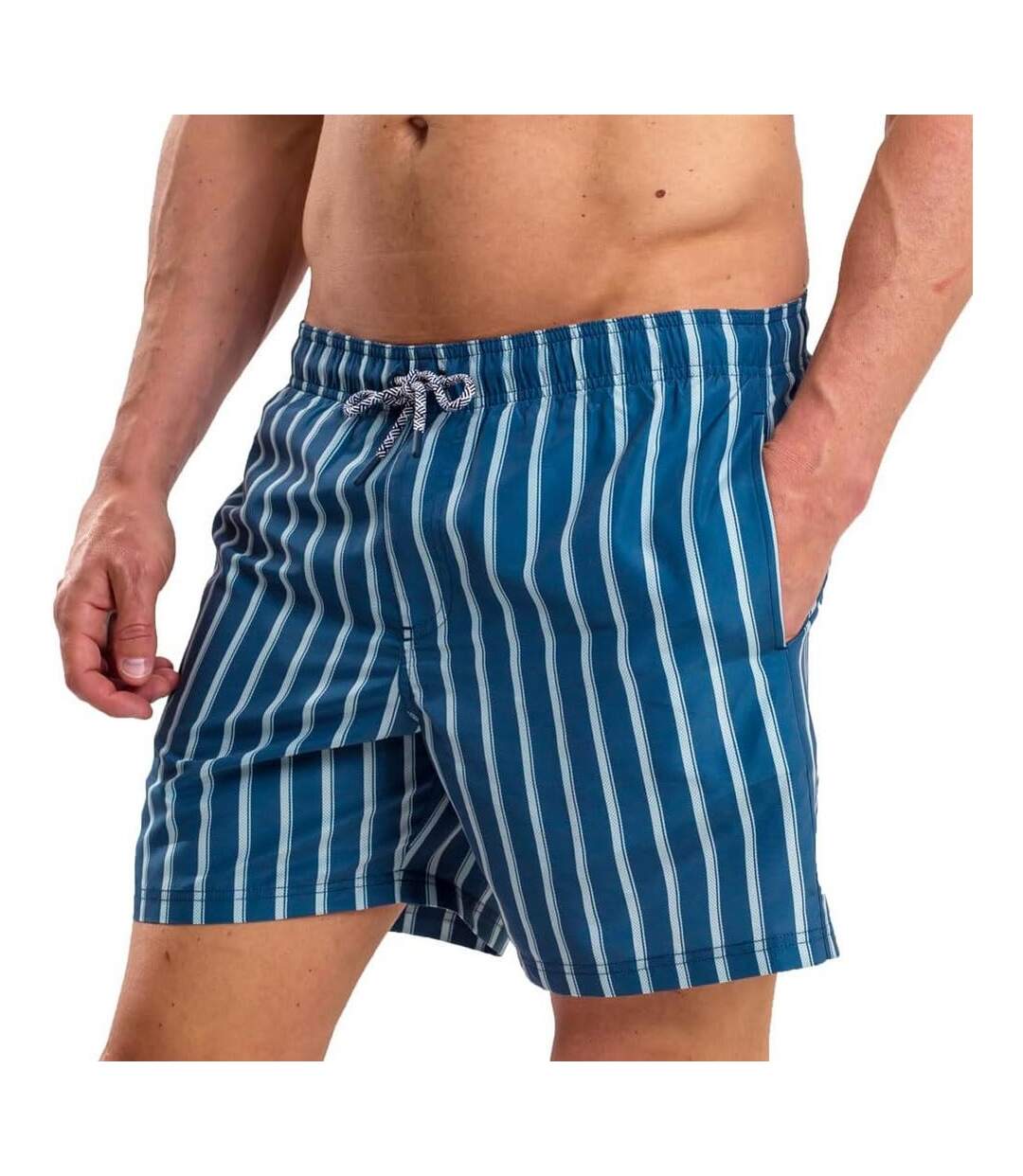 Short de bain homme bleu marine RIPT Essentials-4