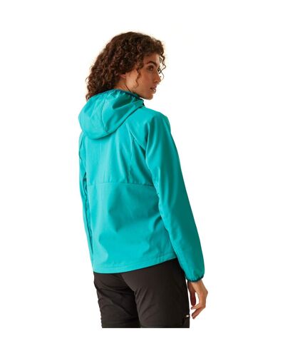 Veste softshell bourda femme bleu tahoe / bleu marocain Regatta