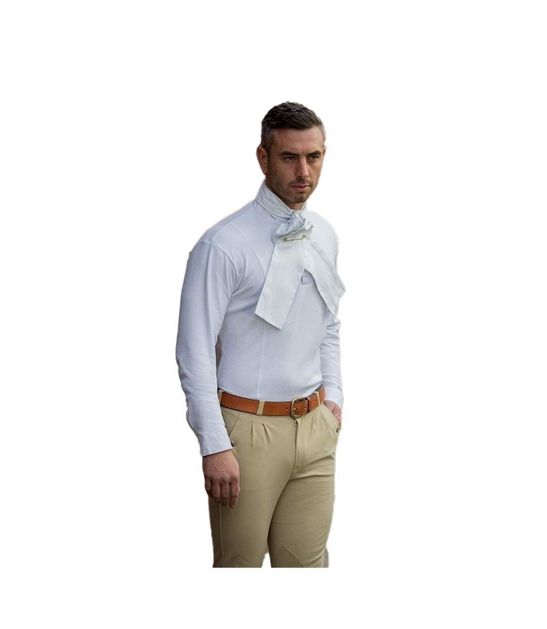 Shires Chemise de spectacle de chasse pour hommes (Blanc) - UTER467