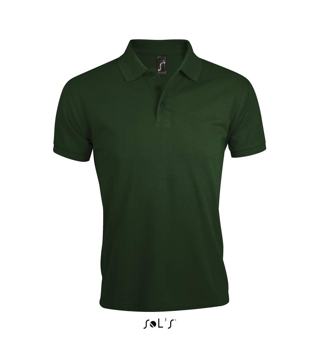 Polo homme polycoton - 00571 - vert bouteille-1