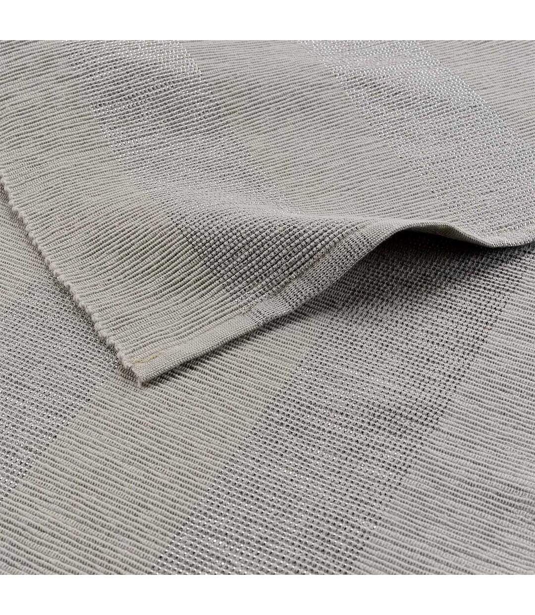 Chemin de Table en Coton Eldora 40x140cm Taupe-2