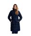 Womens/ladies Audrey Padded Jacket Navy Trespass-1