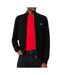 Pull zippé noir homme lacoste monta-1