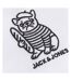 T-Shirt blanc homme jack & jones jordog-3