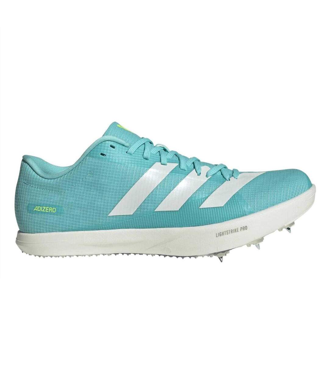 Mens Adizero Athletic Shoe Spikes Aqua Adidas-1