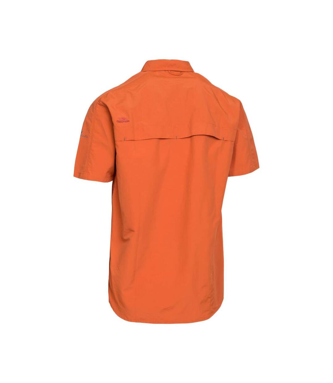 Trespass Mens Lowrel Short Sleeve Travel Shirt (Burnt Orange)