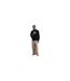 Mens Sportswear Club Jersey Regular Long-sleeved Sweatshirt Black Gold Nike-1