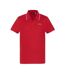 Polo Rouge Homme Schott Pique Paul - L