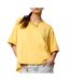 T-shirt jaune femme kaporal vison - l-1