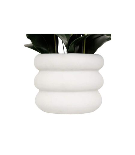 Orchidée Artificielle en Pot Mick 80cm Blanc