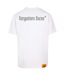Mens Diamond Skull Oversized T-shirt White Forgotten Faces-3