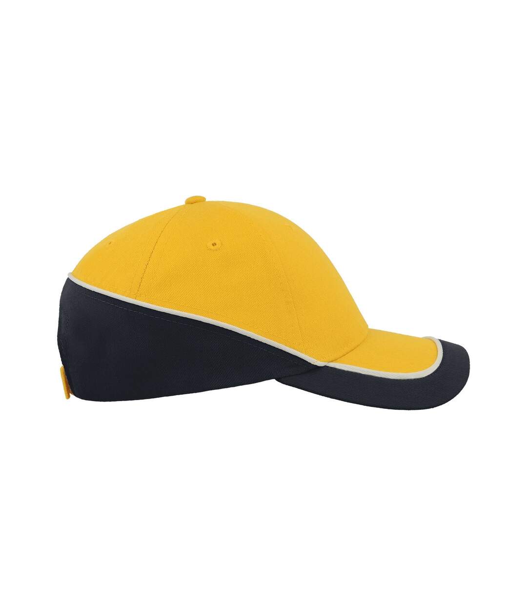 Casquette compétition racing mixte jaune / bleu marine Atlantis