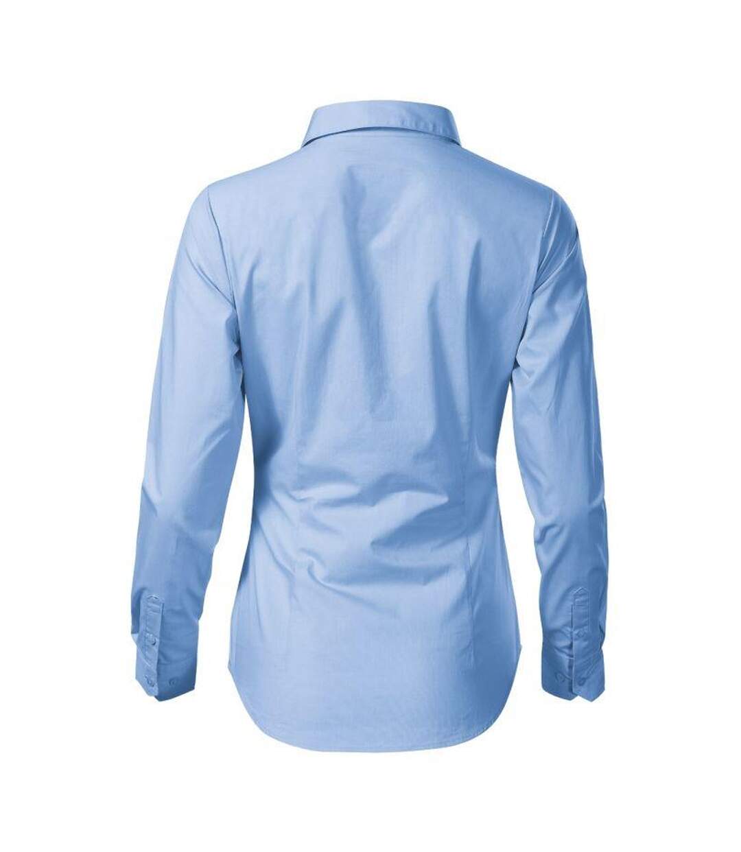 Chemisier Manches Longues Style Femme Bleu Malfini-2