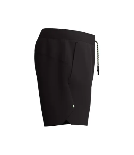 Mens Solid Never Stop Swim Shorts Black Speedo