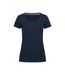 T-shirt Femme Bleu Foncé Stedman-1