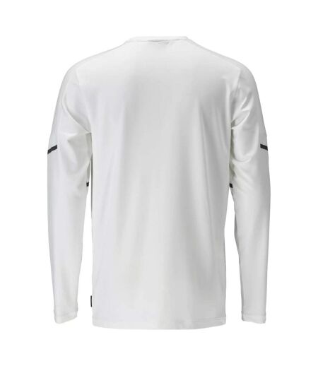 T-shirt Manches Longues Customised Homme Blanc Mascot