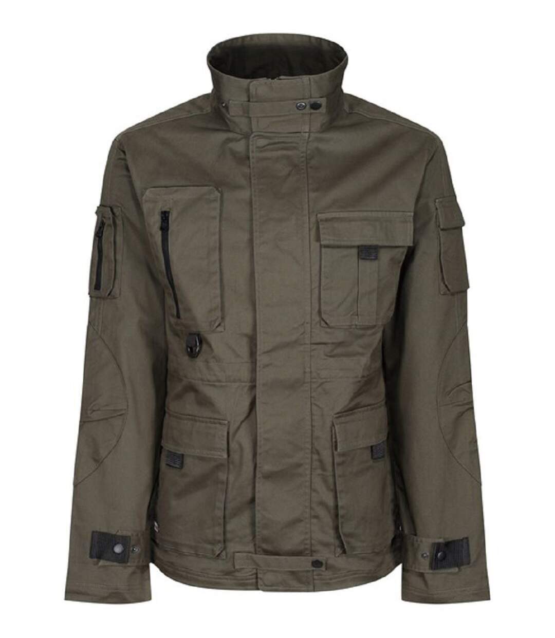 Veste utilitaire pro - Homme - TRA425 - vert kaki-1