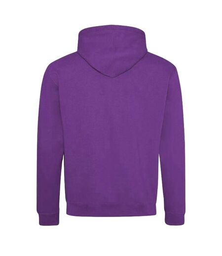 Sweatshirt varsity homme violet/ gris Awdis