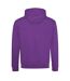 Sweatshirt varsity homme violet/ gris Awdis