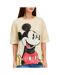 T-Shirt beige femme disney sitting slouch-1