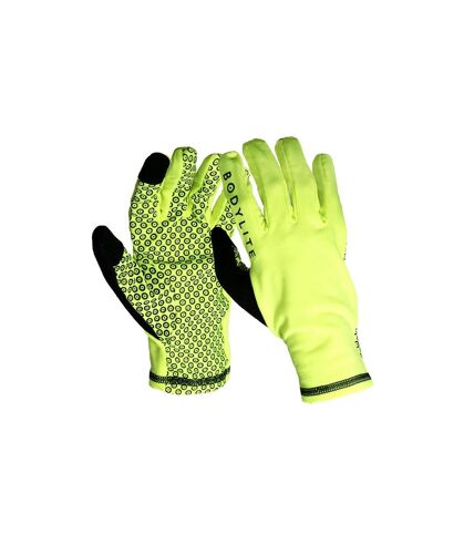 Gants adulte l jaune néon Bodylite Gear