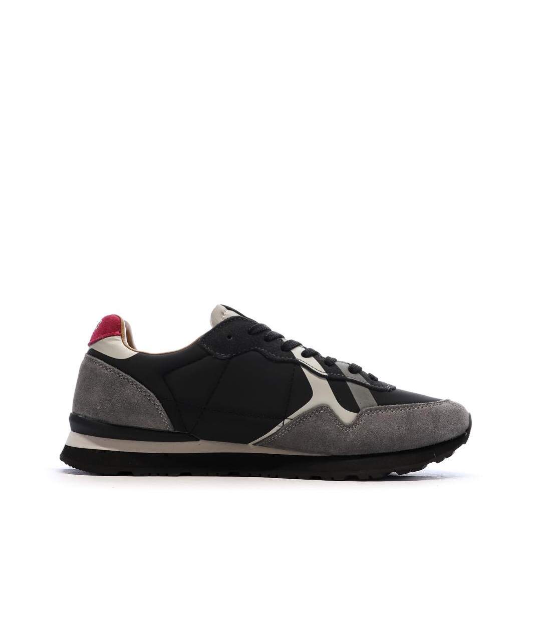 Baskets noires/grises homme pepe jeans brit prints-2