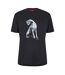 Mens Didug Crew Neck T-shirt Black Hugo-1