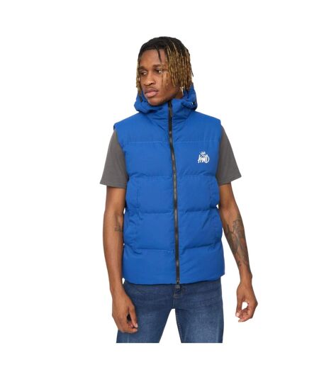 Doudoune Sans Manches Motif/style Matelassé Nahjo Homme Bleu Kings Will Dream