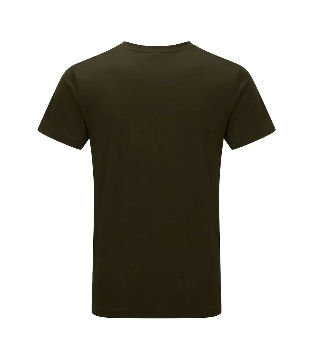 T-shirt De Fitness À Manches Courtes Homme Vert Militaire Tri Dri-2