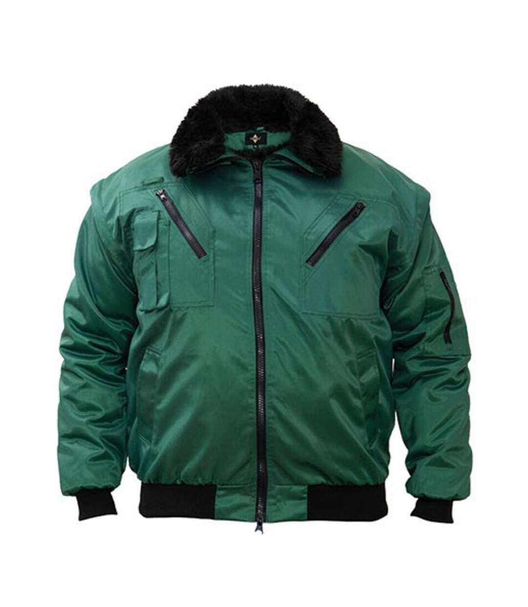 Blouson Pilote Oslo Homme Vert Korntex-1
