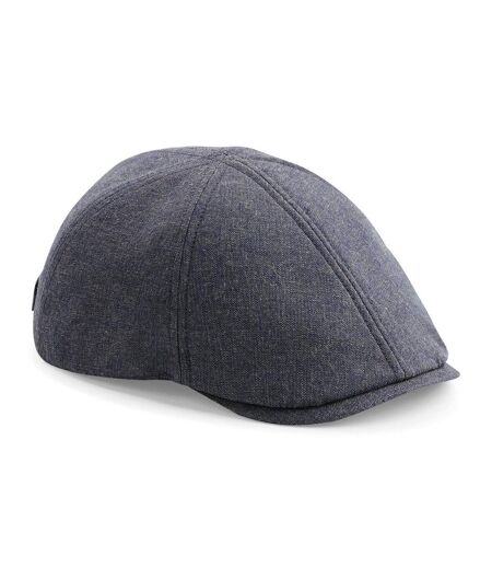 Casquette Gatsby d'été en lin - B621 - bleu