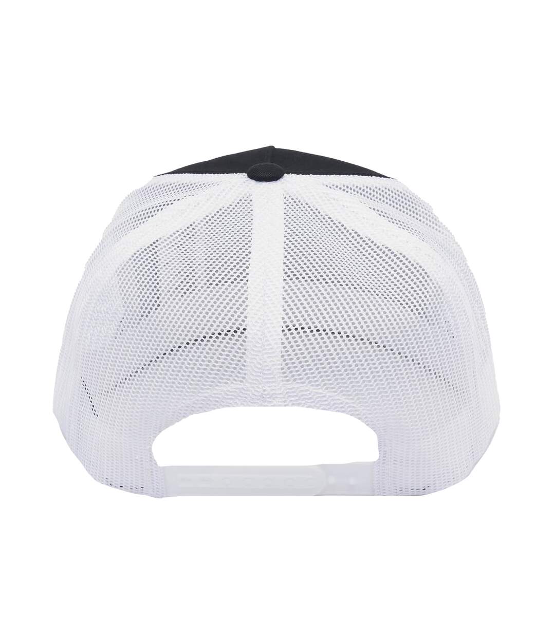 Casquette Trucker Classic Noir Blanc Flexfit-2