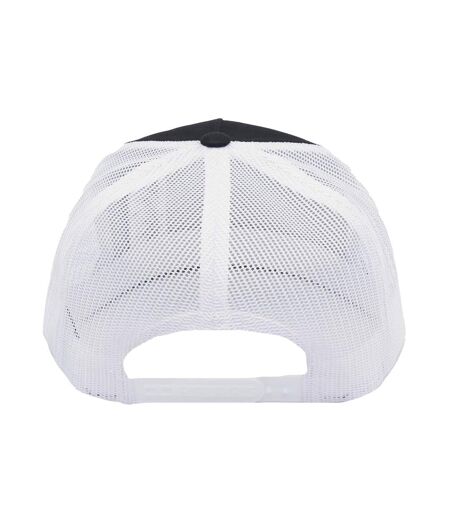 Casquette Trucker Classic Noir Blanc Flexfit