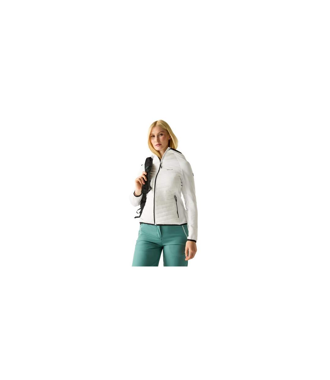 Veste Hybride Compressible Anderson Femme Blanc Regatta-1