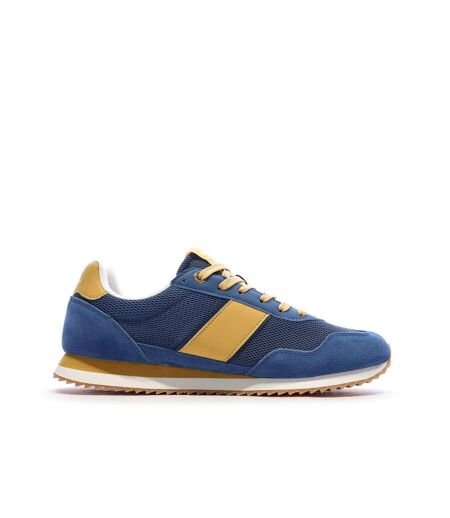 Baskets bleu/jaune homme teddy smith 120501